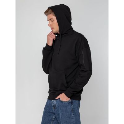 Худи унисекс Hand Some, черное-11