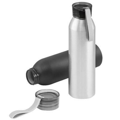 Спортивная бутылка для воды Rio, черная-2