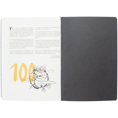 Ежедневник «Буквы-цифры», недатированный, серый-13