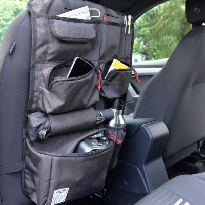 Органайзер на спинку сиденья Business Car Organizer, серый-3