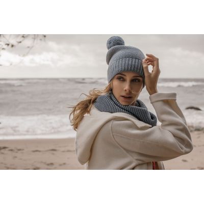 Шапка Brugge, голубая-6