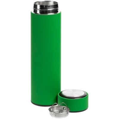 Термос с ситечком Percola, зеленый-1