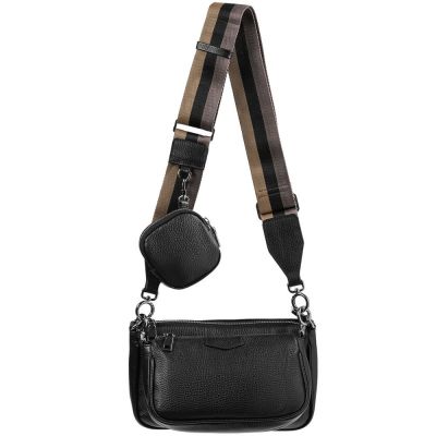 Сумка через плечо Gamma, черная-0