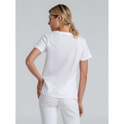 Футболка женская T-bolka 140 Lady, белая-3