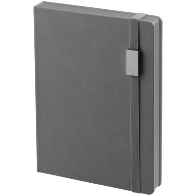 Ежедневник New Factor Metal, серый-2