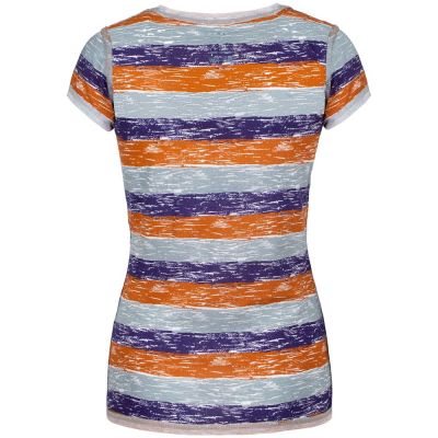 Футболка женская «Амазонка» двусторонняя, оранжевая с фиолетовым-3