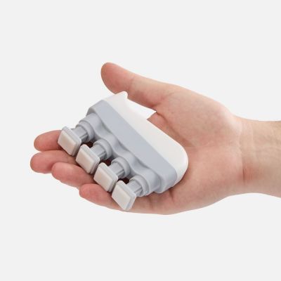 Эспандер кистевой FingerTap, серый с белым-4