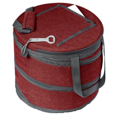 Складная термосумка Coast, бордовая-2