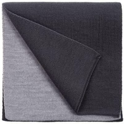 Шарф Real Talk Duo, светло-серый меланж-0