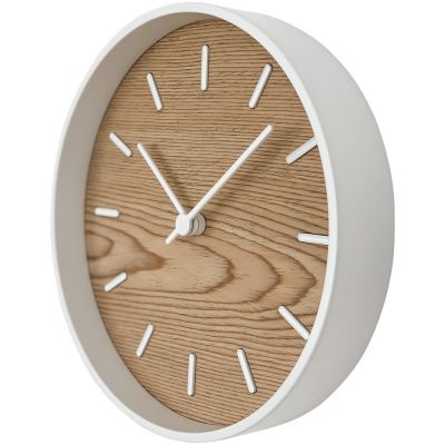Часы настенные Kudo, беленый дуб-1