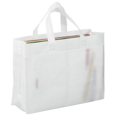 Сумка для покупок Span 3D, белая-0