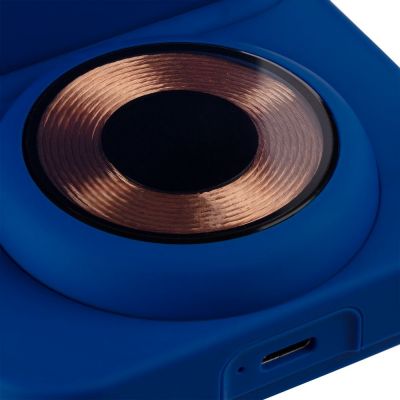 Зарядная станция с подсветкой Cooper Duo, синяя-6