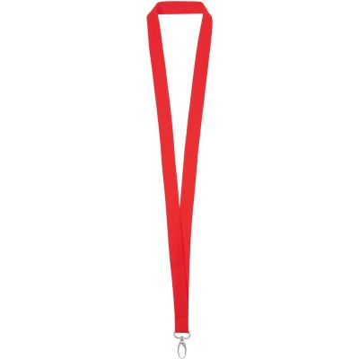 Лента для бейджа Pin, красная-0