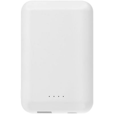 Магнитный беспроводной аккумулятор Magback 5000 мАч, белый-1