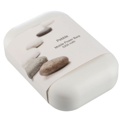 Внешний аккумулятор Pebble 5200 мАч, светло-серый-4