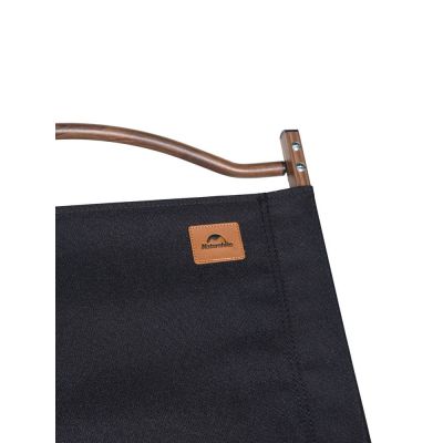 Стул MW02 складной, черный, темное дерево-4