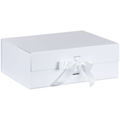 Коробка складная Rusetti, L, белая-0