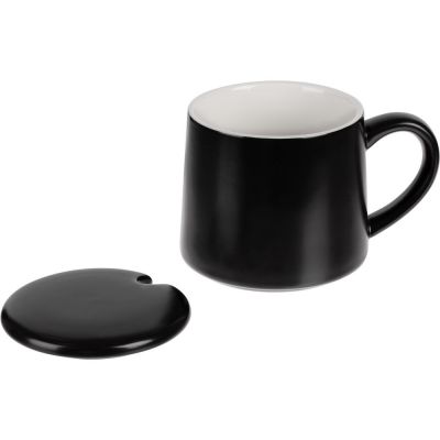 Кружка с подогревом и беспроводной зарядкой dualBase ver. 2.0 Matt, черная-5