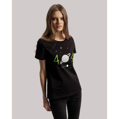 Футболка женская Nothing Found, черная-2