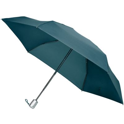 Складной зонт Alu Drop S, 4 сложения, автомат, синий (индиго)-1