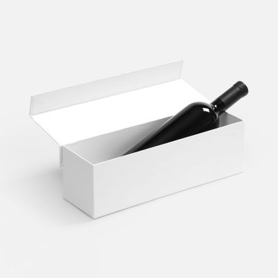 Коробка Wintry под бутылку, белая-1