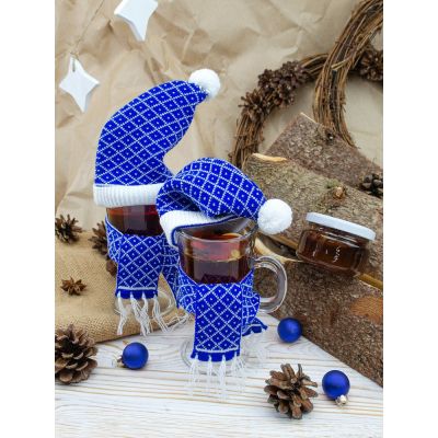 Шарфик на игрушку Dress Cup, синий-2
