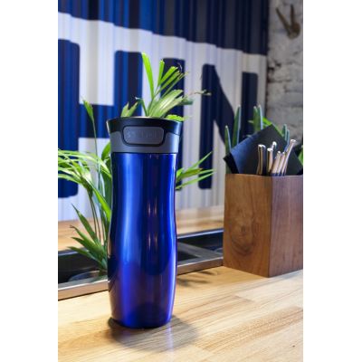 Термостакан Tansley, герметичный, вакуумный, синий-5