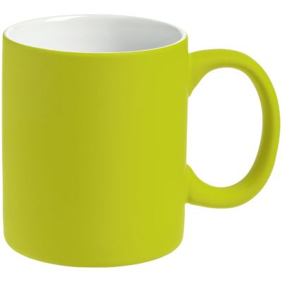 Кружка Sippy c покрытием софт-тач, зеленое яблоко-0