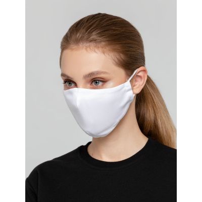 Маска для лица, белая-1