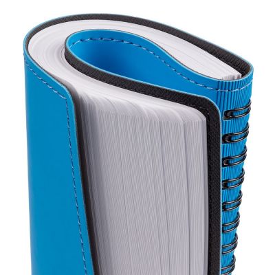 Ежедневник Spring Shall, недатированный, голубой-4