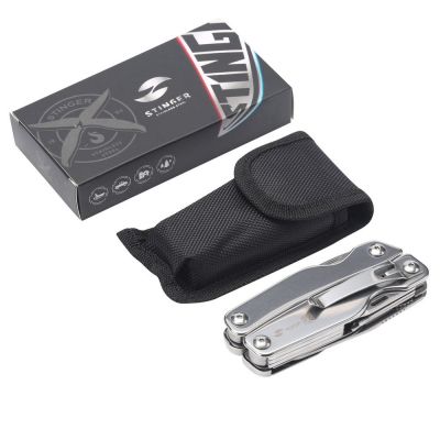 Мультитул Stinger 11, серебристый-5