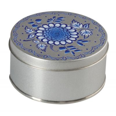 Коробка Pragmax S, круглая, серебристая-1