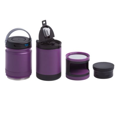 Термостакан Golchi 2 в 1, фиолетовый-4