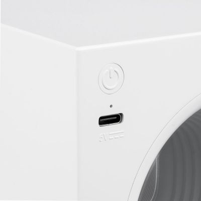 Bluetooth-колонка с подсветкой Volumetric, белая-5