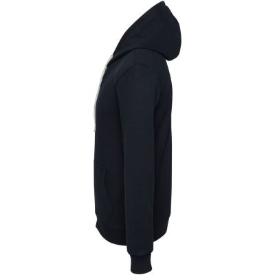 Толстовка на молнии с капюшоном Unit Siverga Heavy, темно-синяя-2