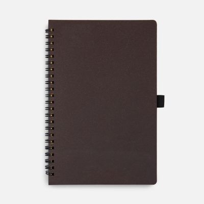 Блокнот на спирали Coffeist, коричневый-0