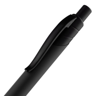 Ручка шариковая Undertone Black Soft Touch, черная-4