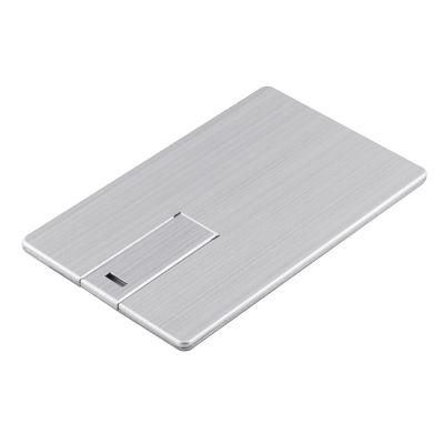 Флешка Platinum Card, 32 Гб, серебристая-2