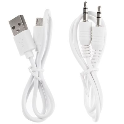 Мультимедийная станция с подсветкой glowShow, белая-9