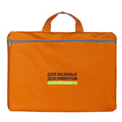Сумка-папка Simple, оранжевая-5