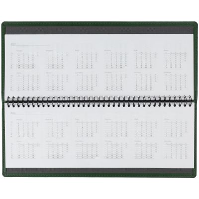 Планинг Latte, недатированный, зеленый-3