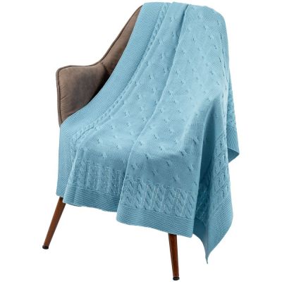 Плед Reframe, голубой-4