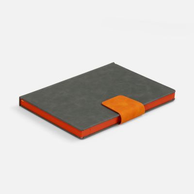 Ежедневник Grande Strap на заказ, датированный, серый-0