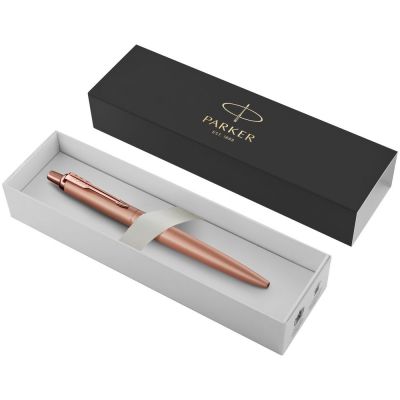 Ручка шариковая Parker Jotter XL Monochrome Pink Gold, розовое золото-2