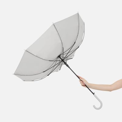 Зонт-трость Jolly Brolly, светло-серый-6