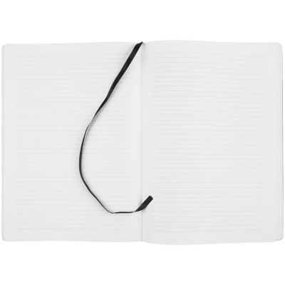 Блокнот Urban, в линейку, черный-5