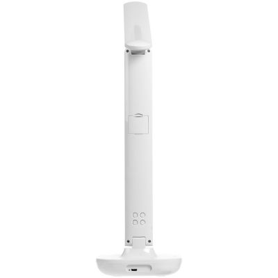 Настольная лампа с часами и календарем Office Torch, белая-3