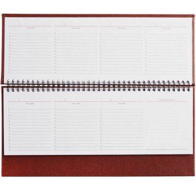 Планинг Nebraska, недатированный, коричневый-2