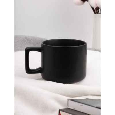 Чашка Jumbo в коробке матовая, черная-5