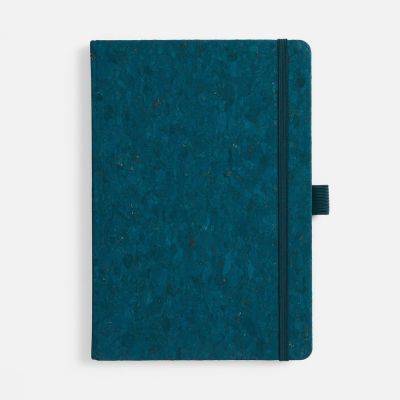 Блокнот Cork County, синий-2